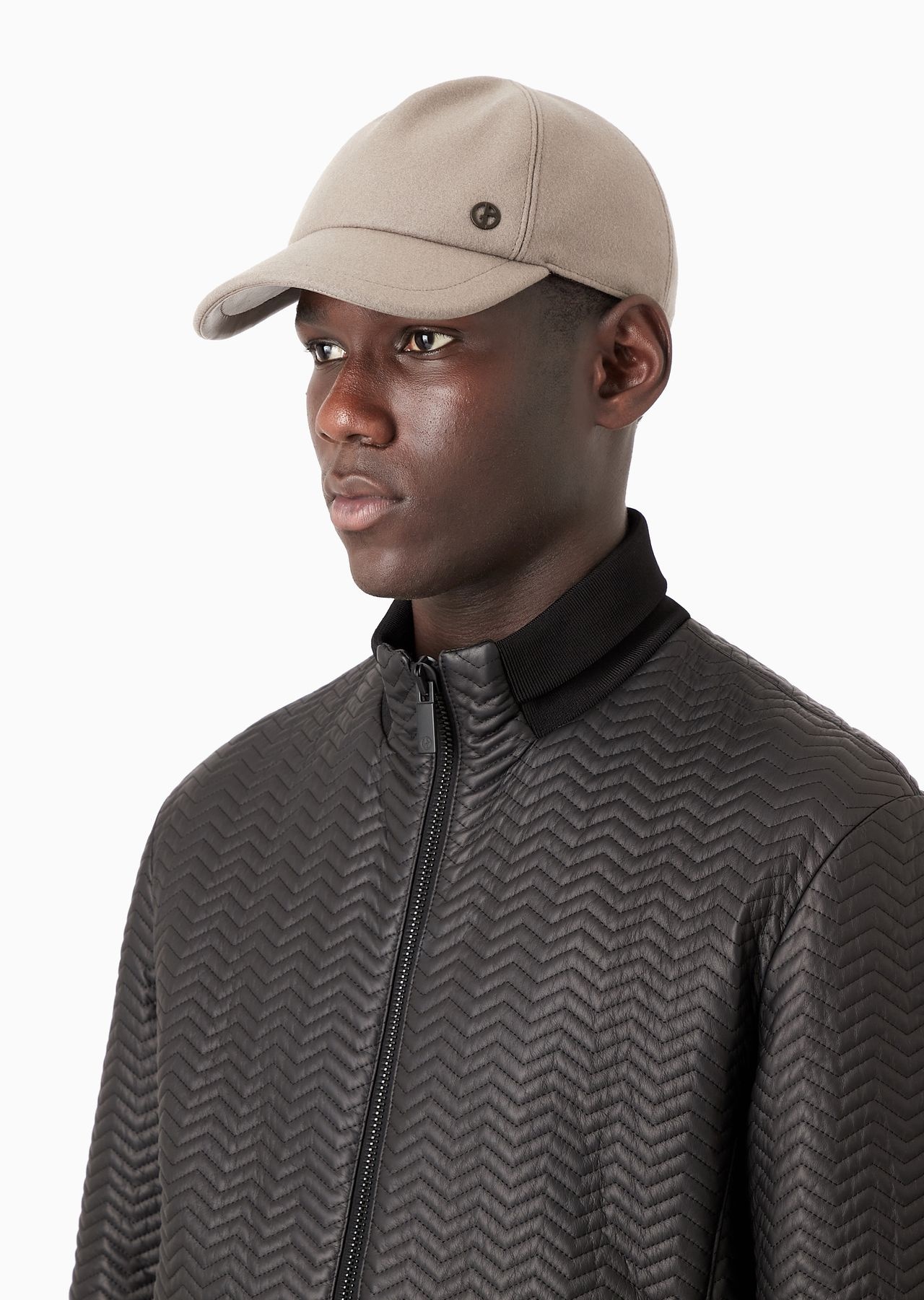 Wool-blend baseball cap - 5