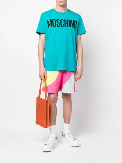 Moschino organic cotton logo-print T-shirt outlook