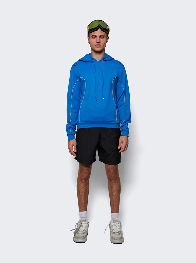 Off-White Industrial Packable Belt Cargo Swim Trunks Black outlook