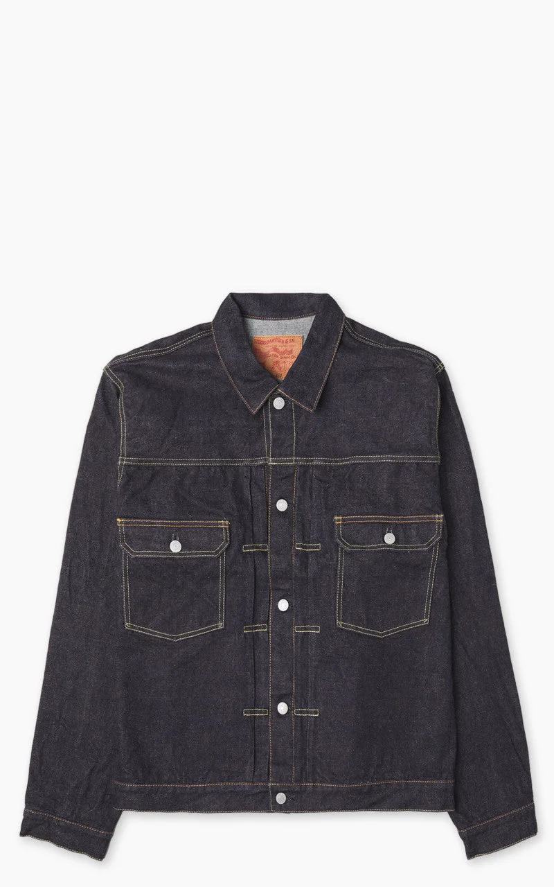 STUDIO D'ARTISAN SD-412 TYPE 2 SELVEDGE DENIM JACKET INDIGO - 1