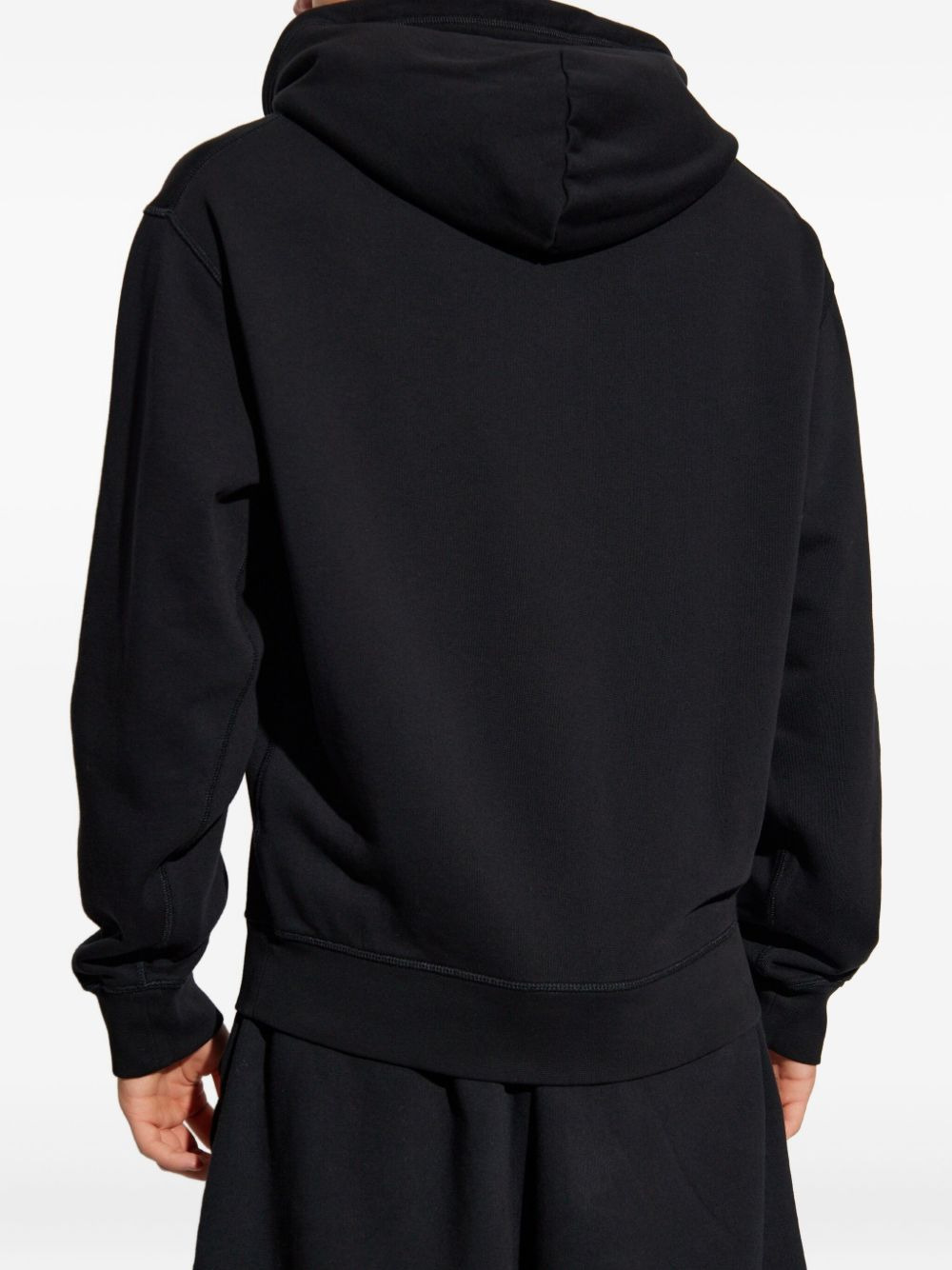 logo-print hoodie - 4