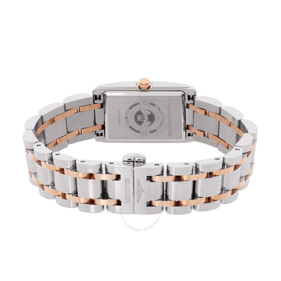 Longines DolceVita Quartz Diamond White Mother of Pearl Dial Ladies Watch L5.255.5.89.7 - 3