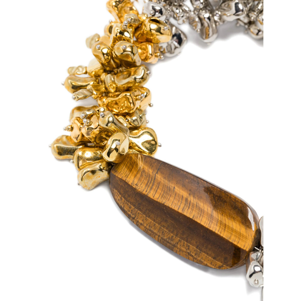 Dries Van Noten Silver Necklaces Women - 3