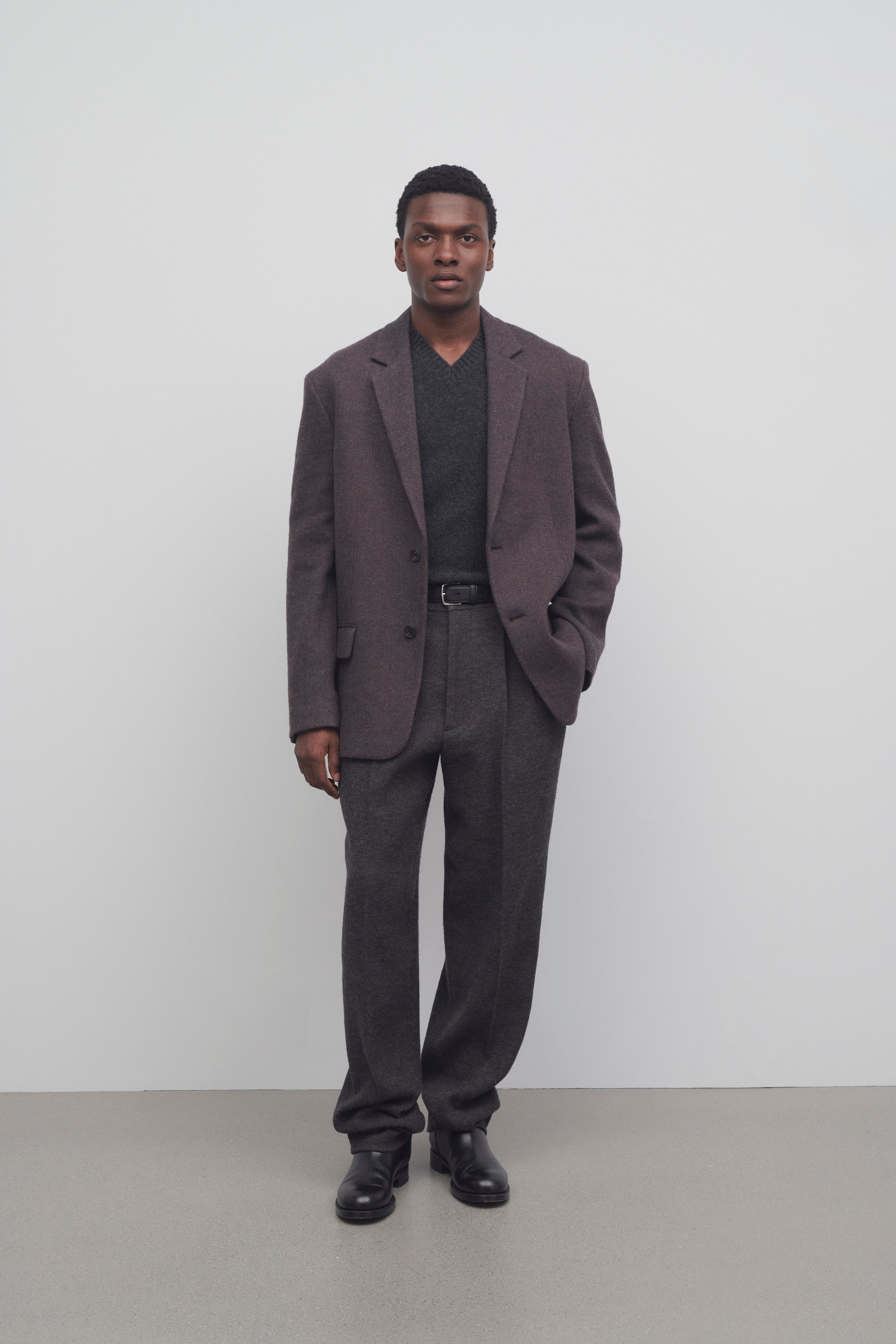 Speek Pant in Linen and Wool - 3