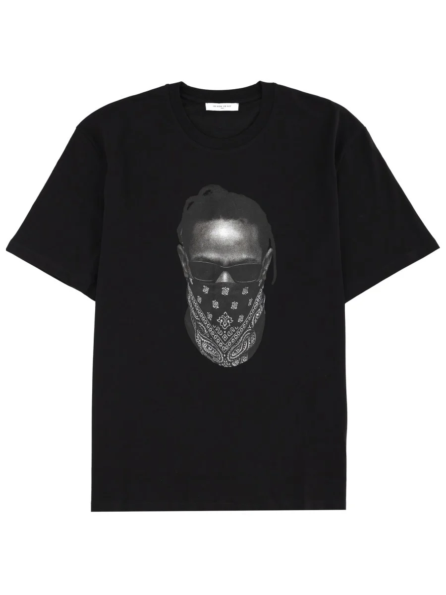 COTTON T-SHIRT WITH PRINT - 1