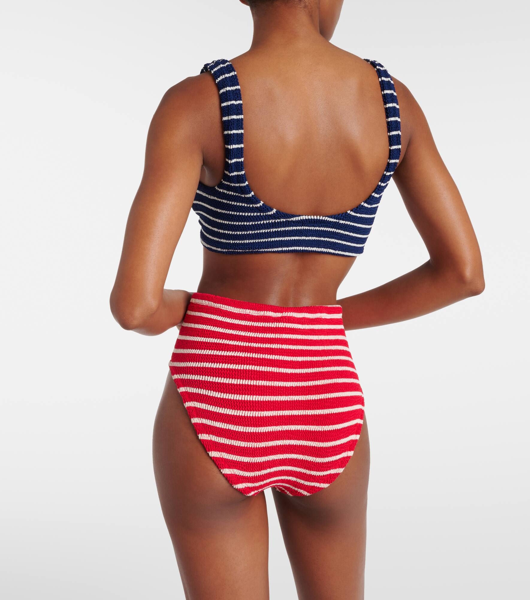 Judy striped bikini - 3