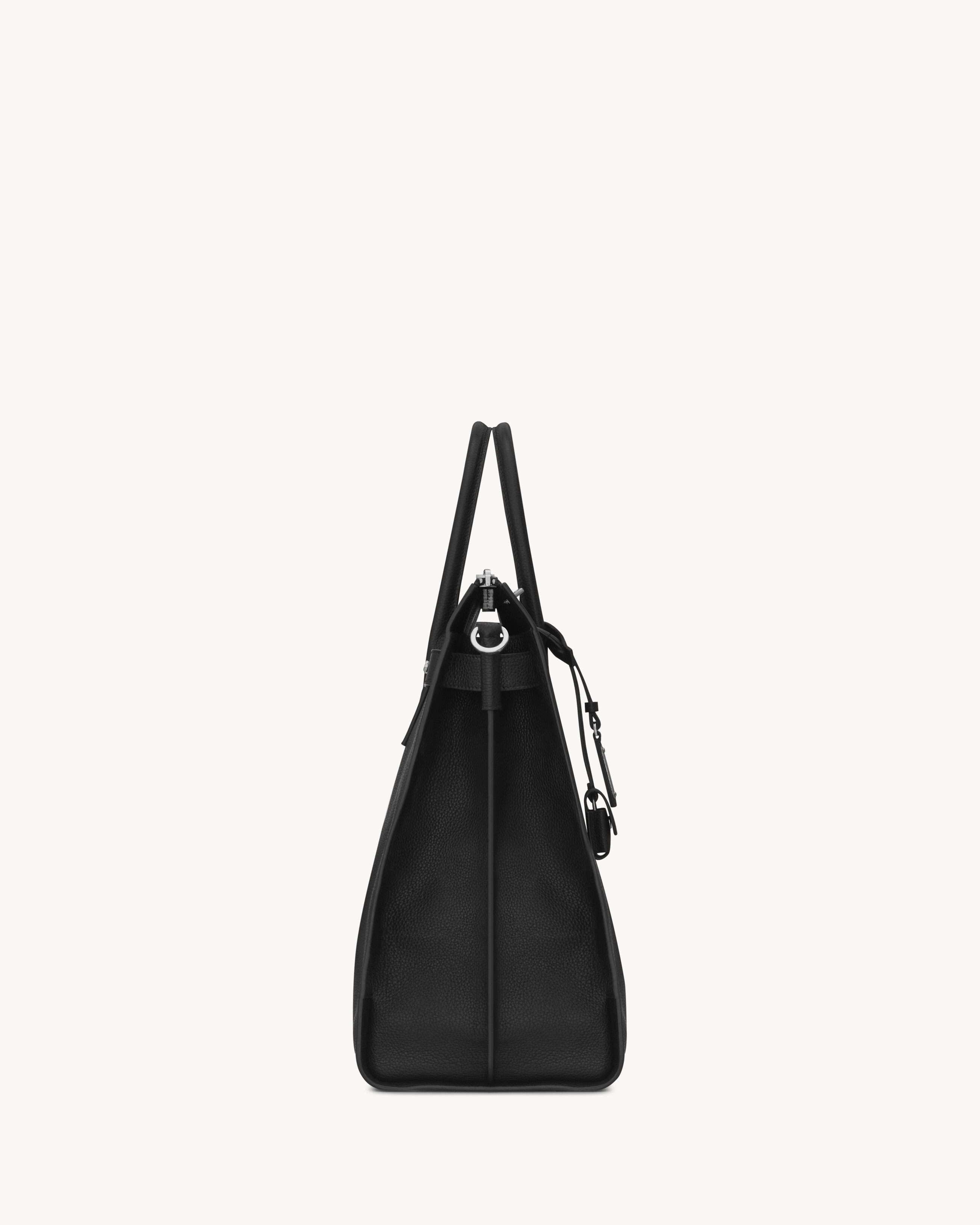 SAC DE JOUR NORTH/SOUTH IN GRAINED LEATHER - 3