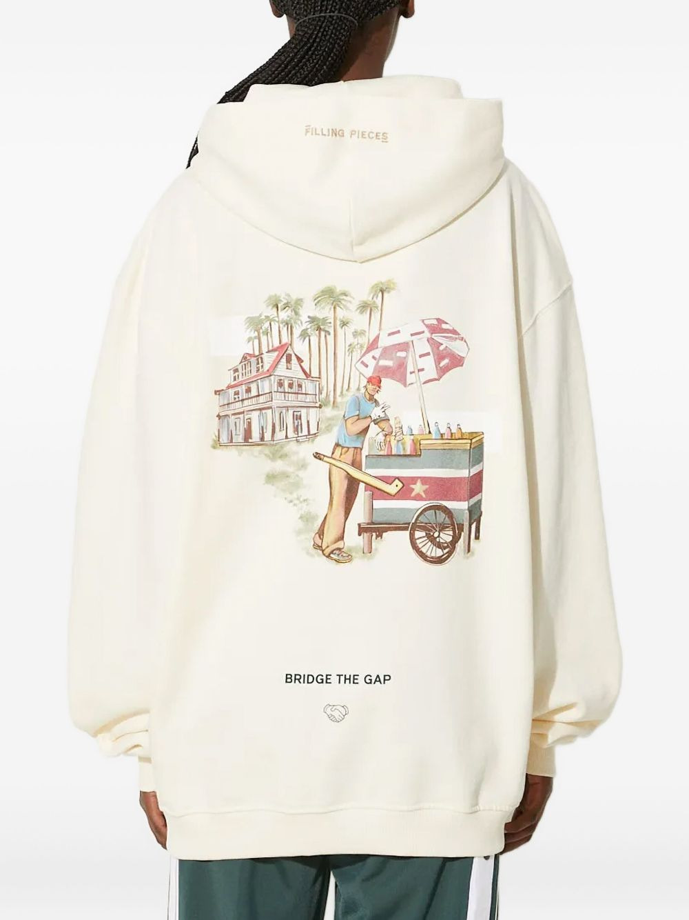 graphic-print hoodie - 4