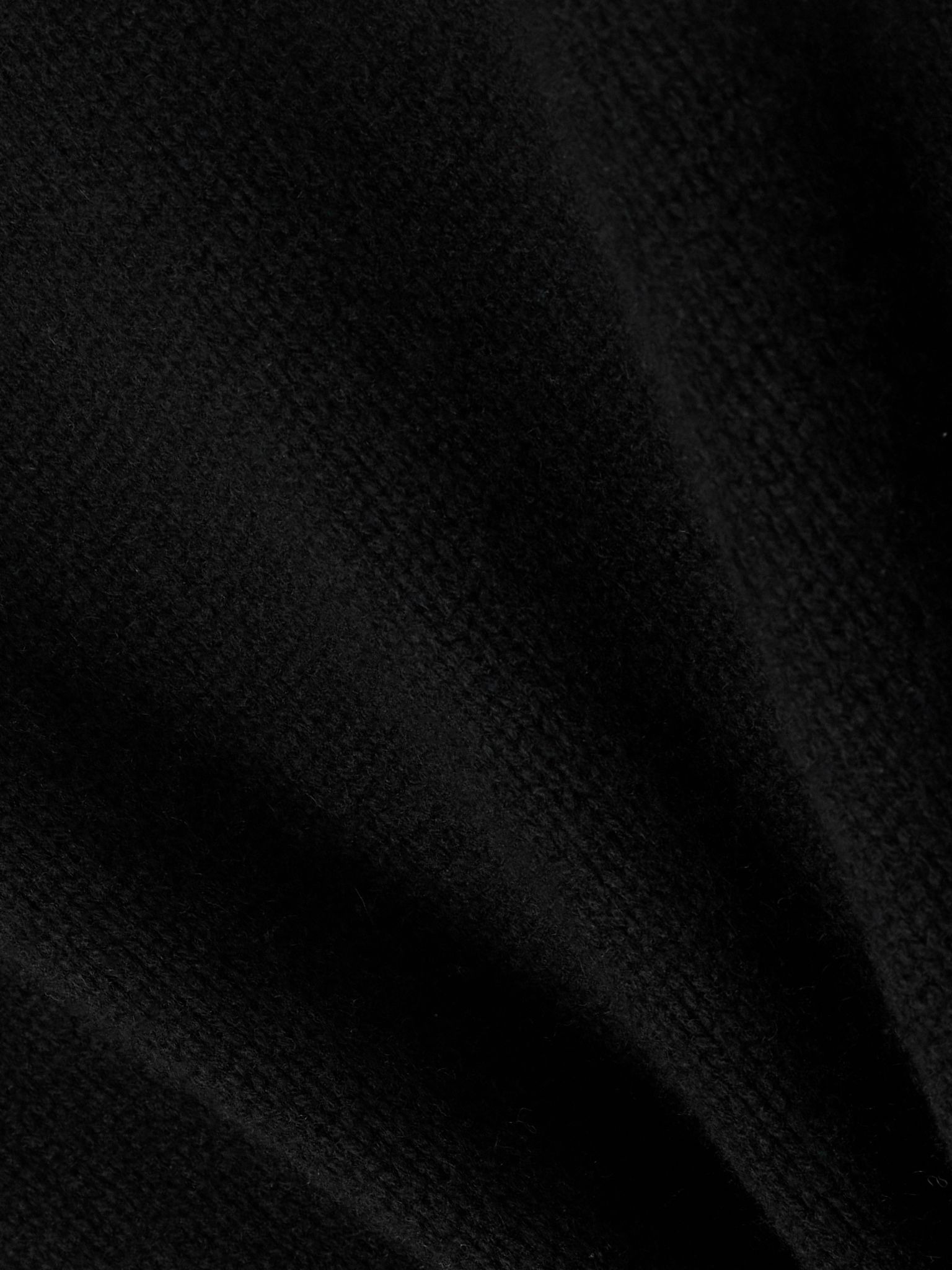 Aidar merino wool and cashmere-blend cardigan Black - 4