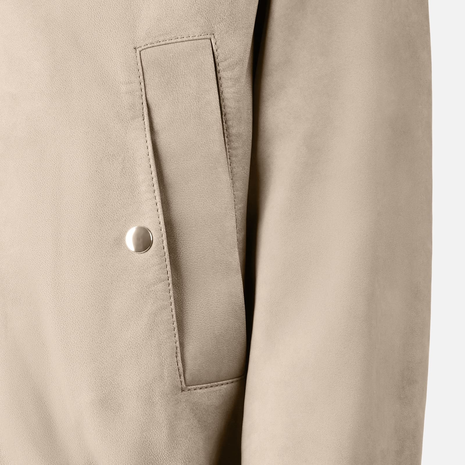 Bomber Jacket in Leather - 4