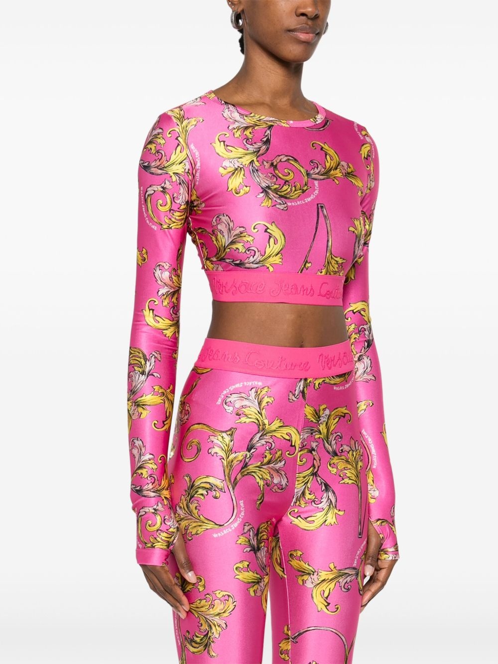 Barocco-print top - 3