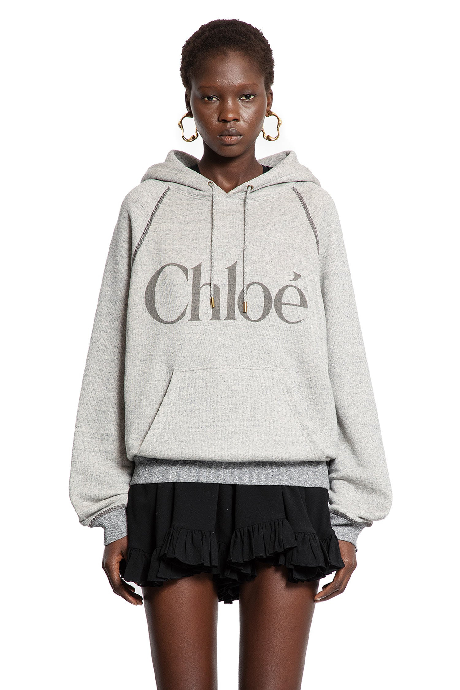Oversized-Logo-Hoodie-Sweatshirt - 2