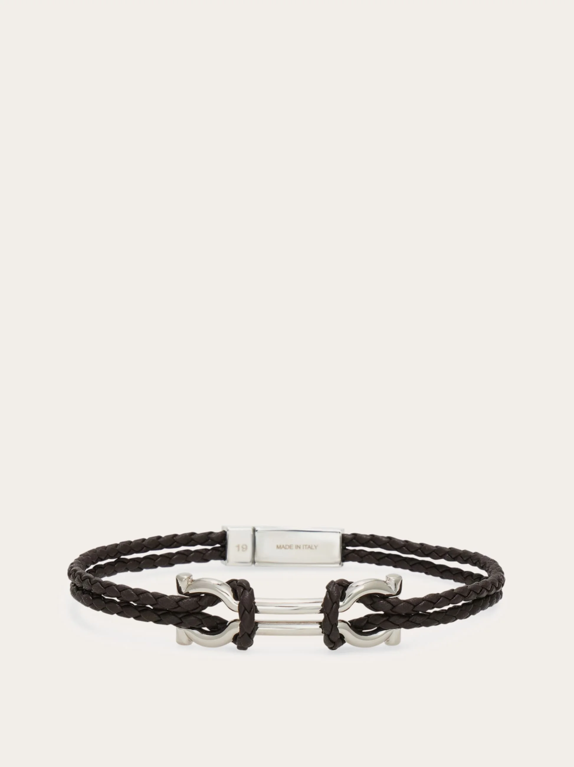 Double Gancini bracelet (20cm) - 1