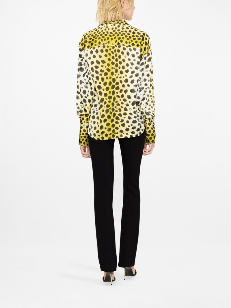 cheetah-print long-sleeve shirt 4