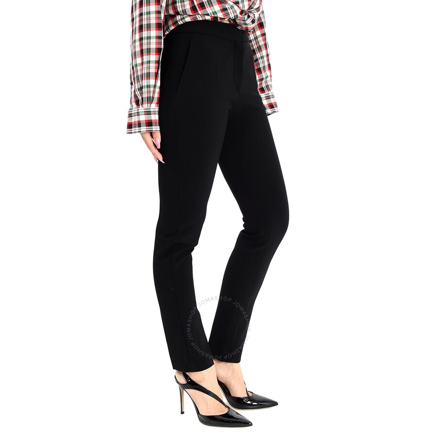 Moschino Black Straight Trousers - 2