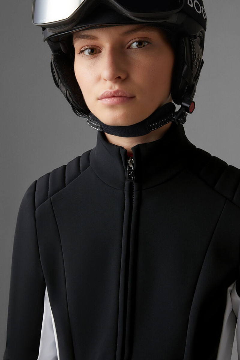 Mathilde Ski overalls in Black/White 4