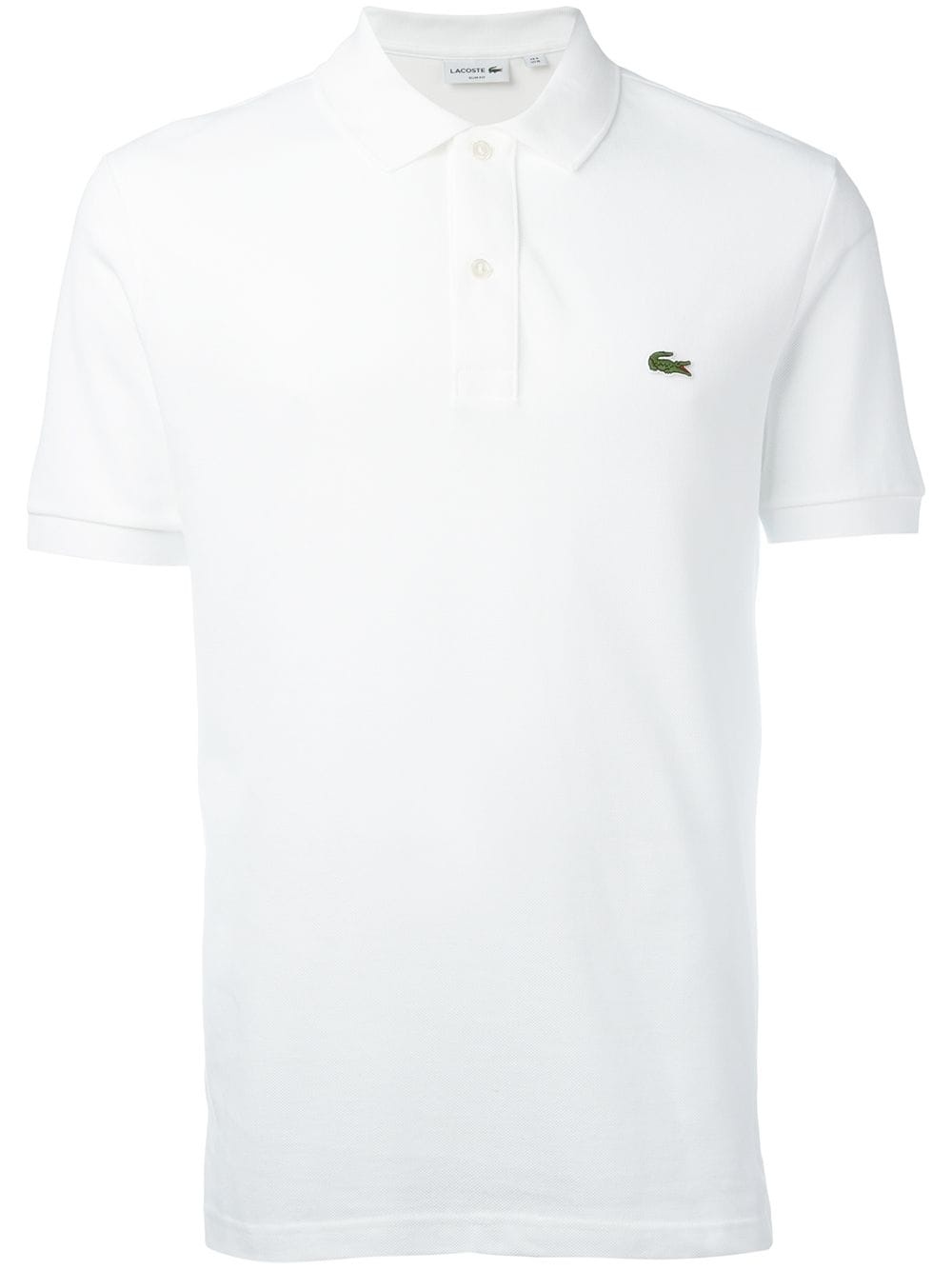 logo patch polo shirt - 1