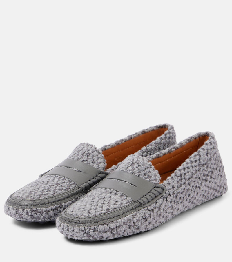Gommino bouclé driving shoes 4