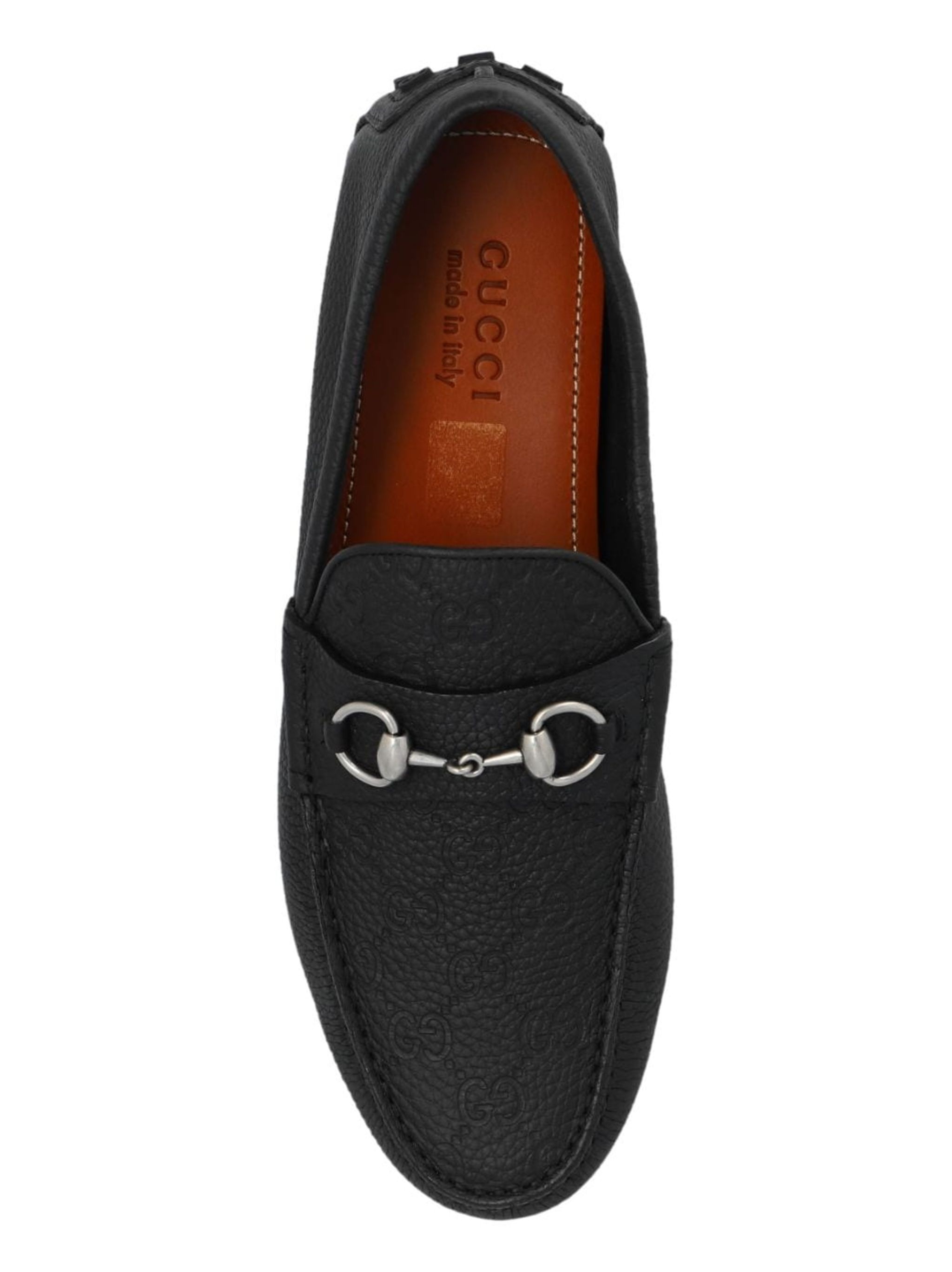 Horsebit-deatil leather loafers - 6