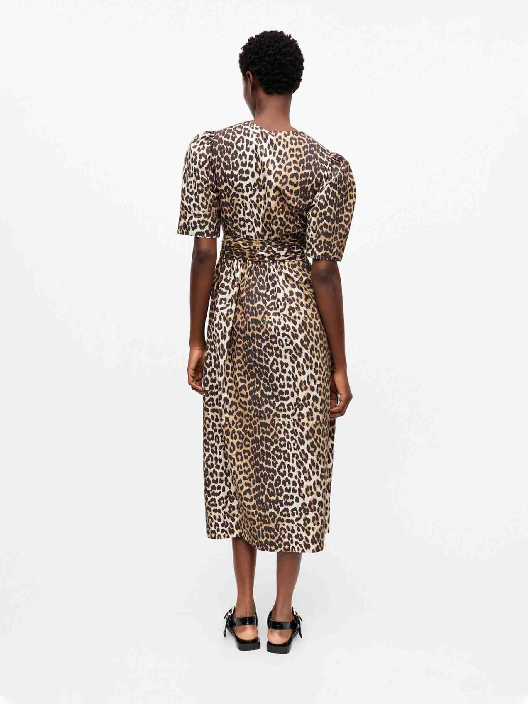 PRINTED MIDI DRESS - 6