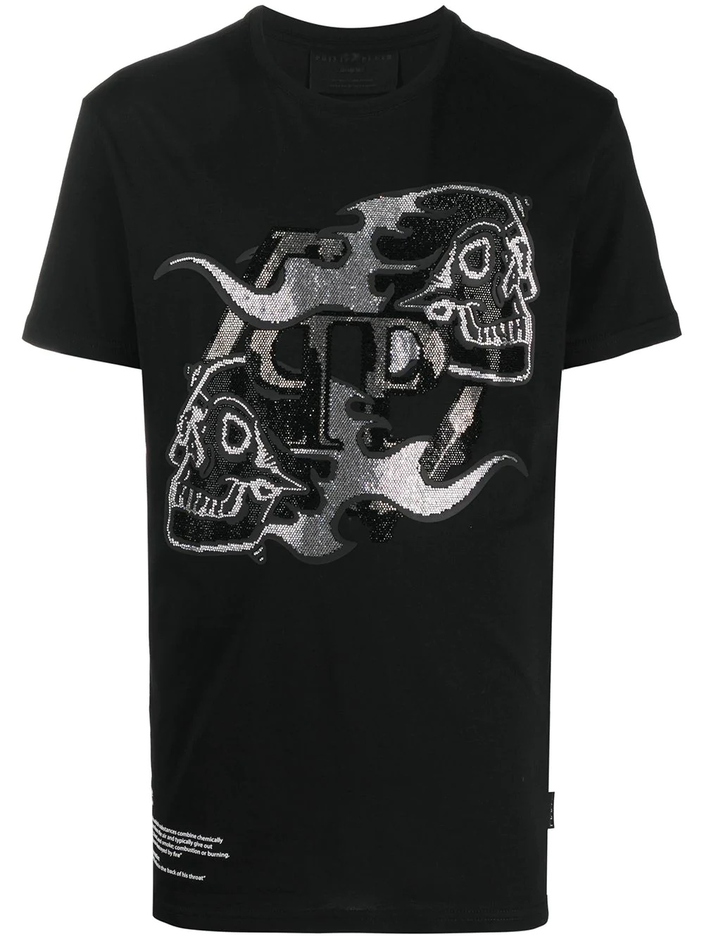 Skull logo print T-shirt - 1