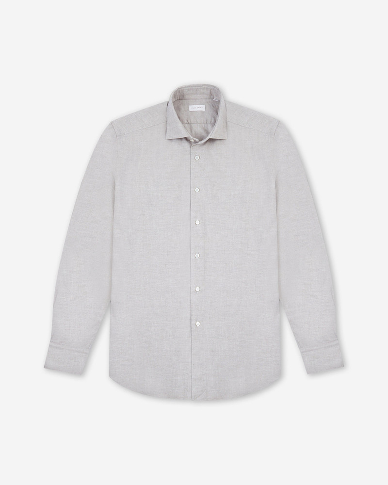 Regular-fit flannel shirt 1