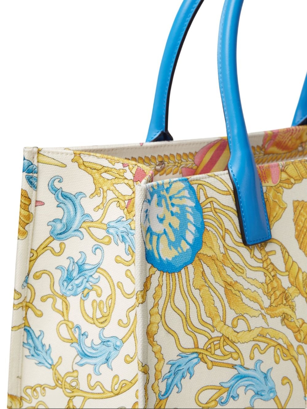 Underwater Barocco-pattern tote bag - 5