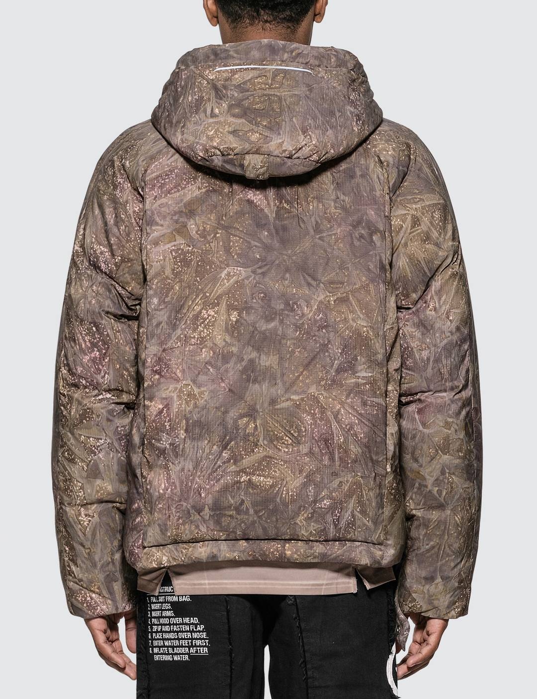 Camo Hooded Puffer Jacket - 3