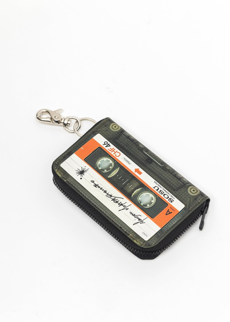Orange Cassette Tape wallet 1