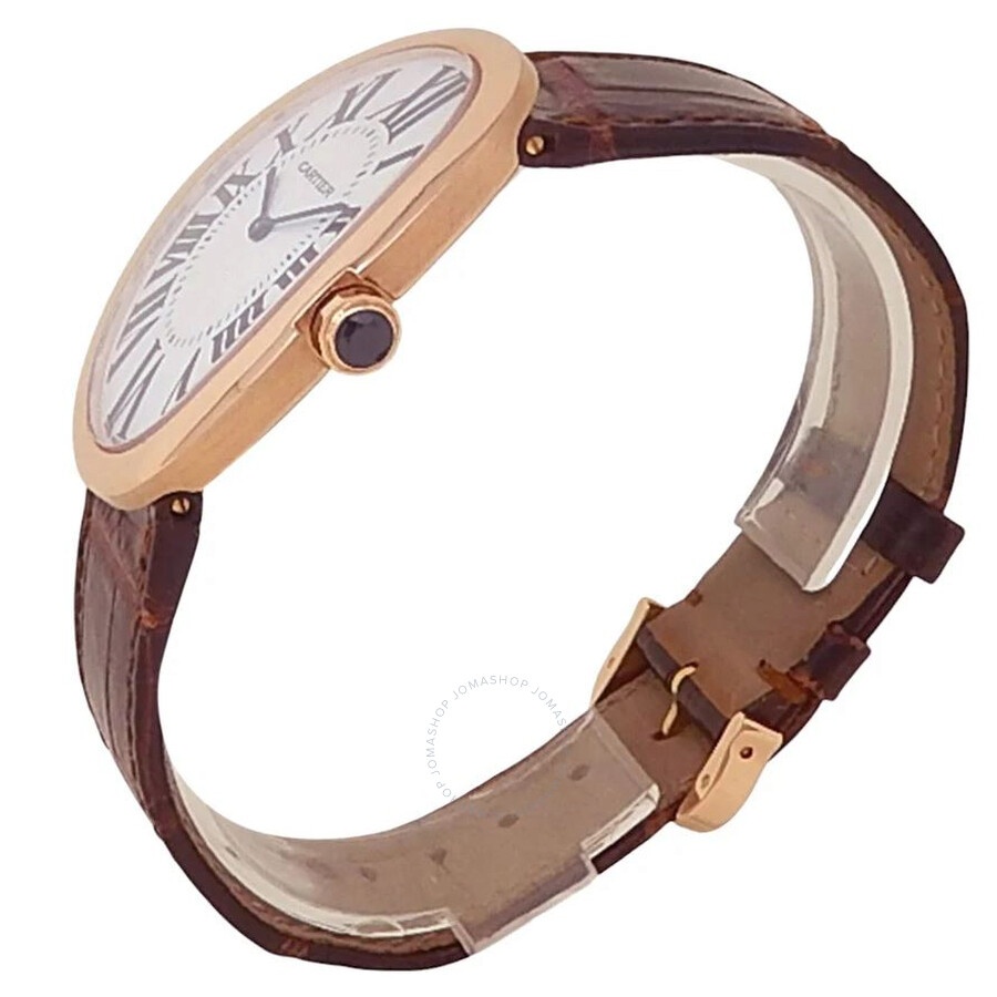 Pre-owned Cartier Baignoire Silver Dial Ladies Watch W8000002 - 2