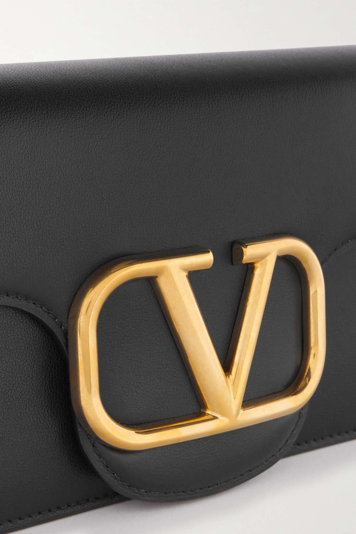 Valentino Garavani VLOGO leather shoulder bag - 4