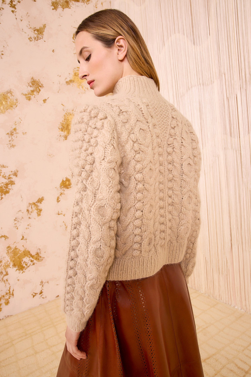 Albia Alpaca Knit Pullover 4