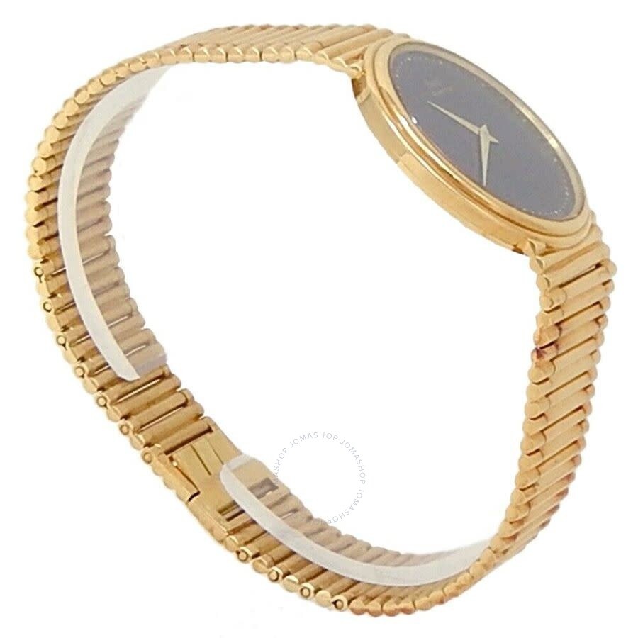 Pre-owned Piaget Vintage Quartz Black Dial Ladies Watch 7632 G 1 - 3