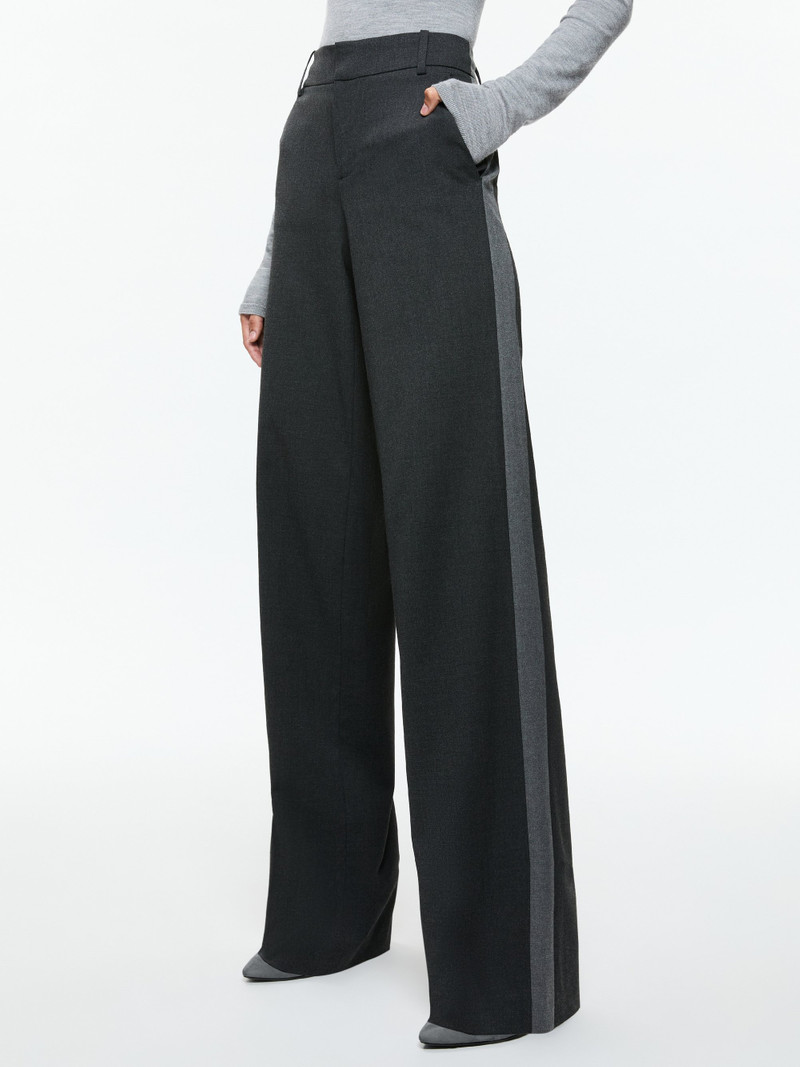 MAL LOW RISE STRAIGHT LEG PANT WITH SIDE STRIPE 2