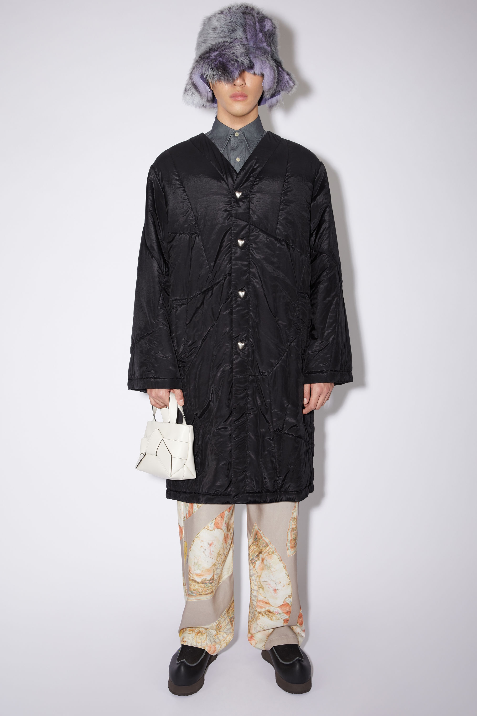 Padded coat - Black - 2