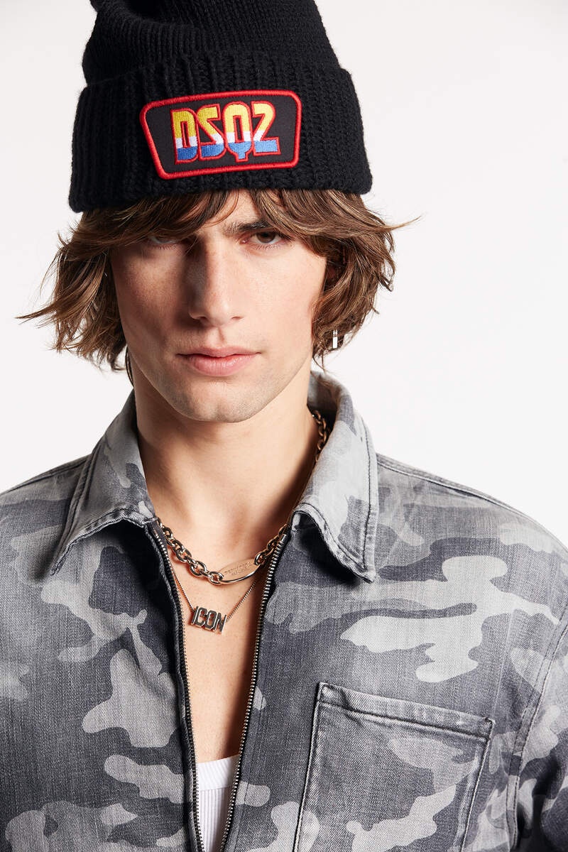 GREY CAMO WASH WORKWEAR JEAN JACKET - 4