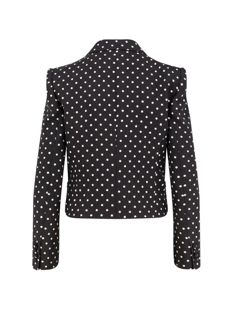 Valentino polka-dot tailored blazer outlook