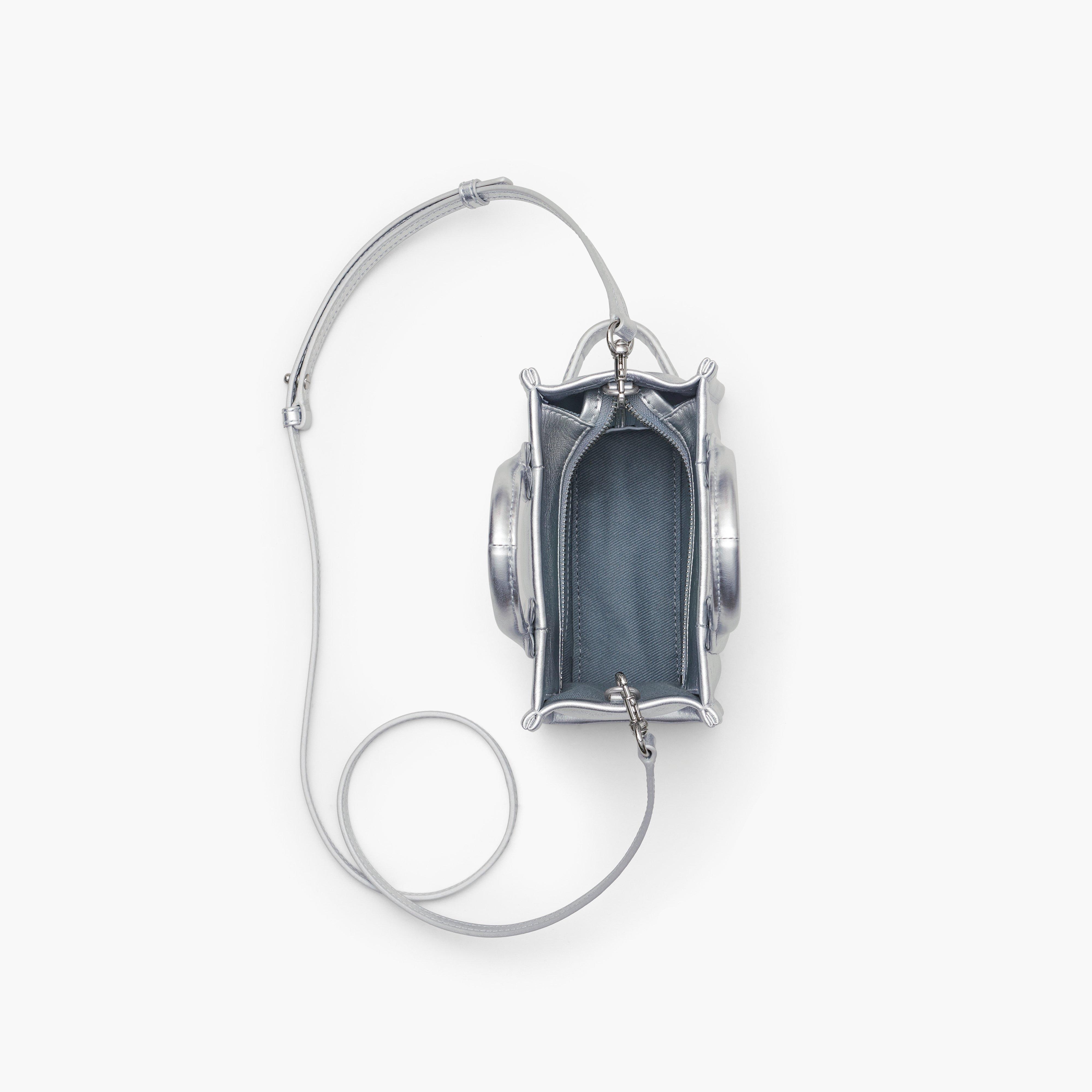 THE METALLIC LEATHER MINI TOTE BAG - 5