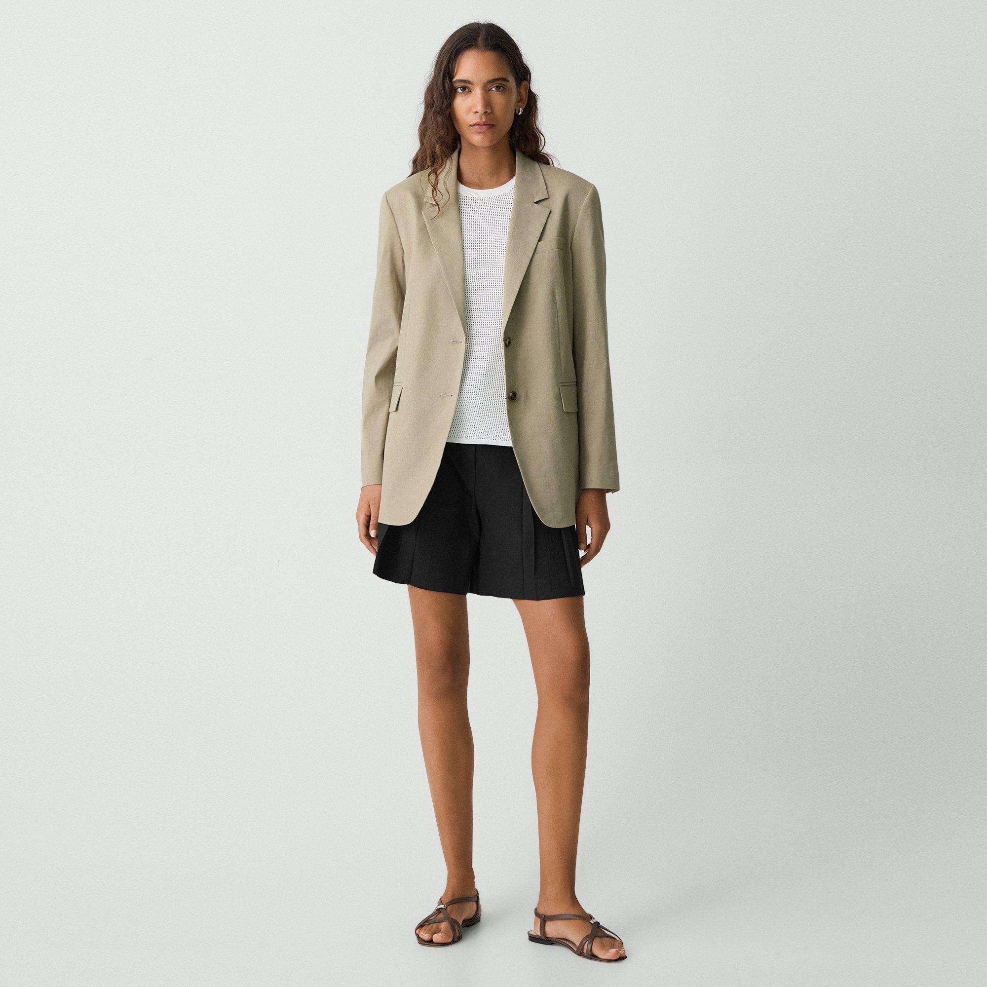 Relaxed Blazer in Good Linen - 6
