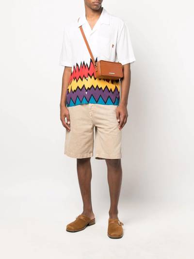 Missoni zigzag-print short-sleeved shirt outlook