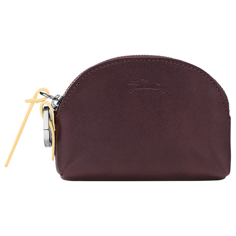Longchamp Pocket Coin purse Mocha - Leather 1