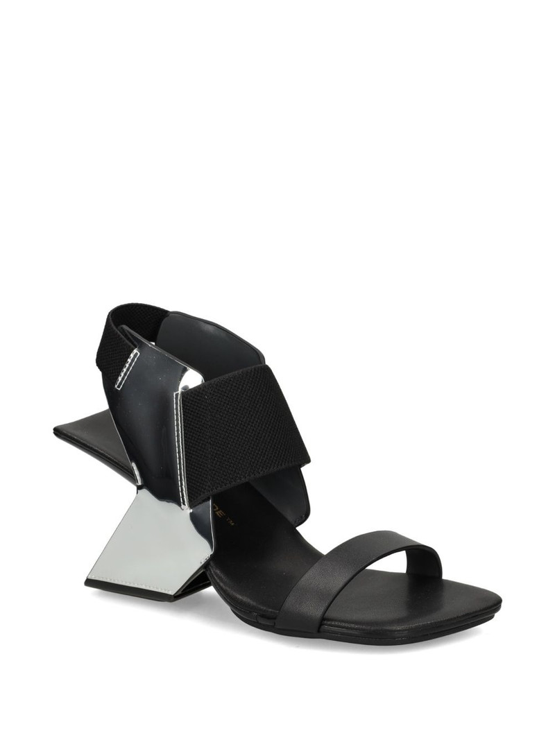 UNITED NUDE 80mm leather sandals outlook