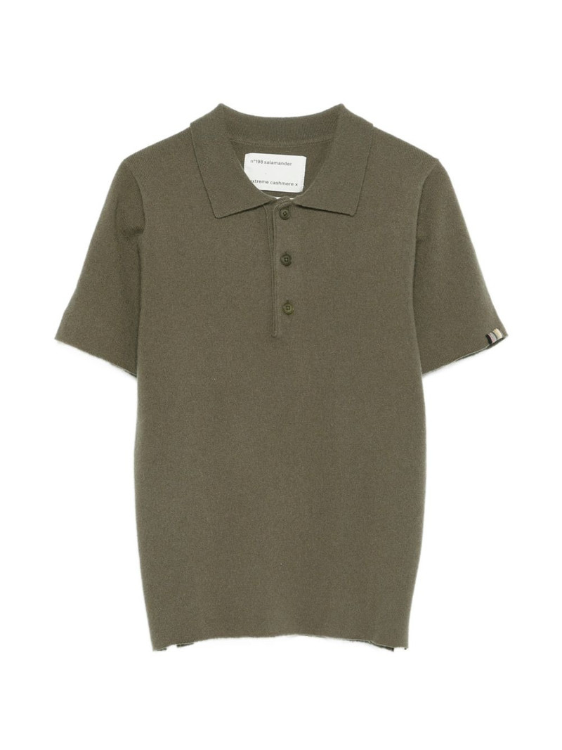 Salamander collar polo shirt 1