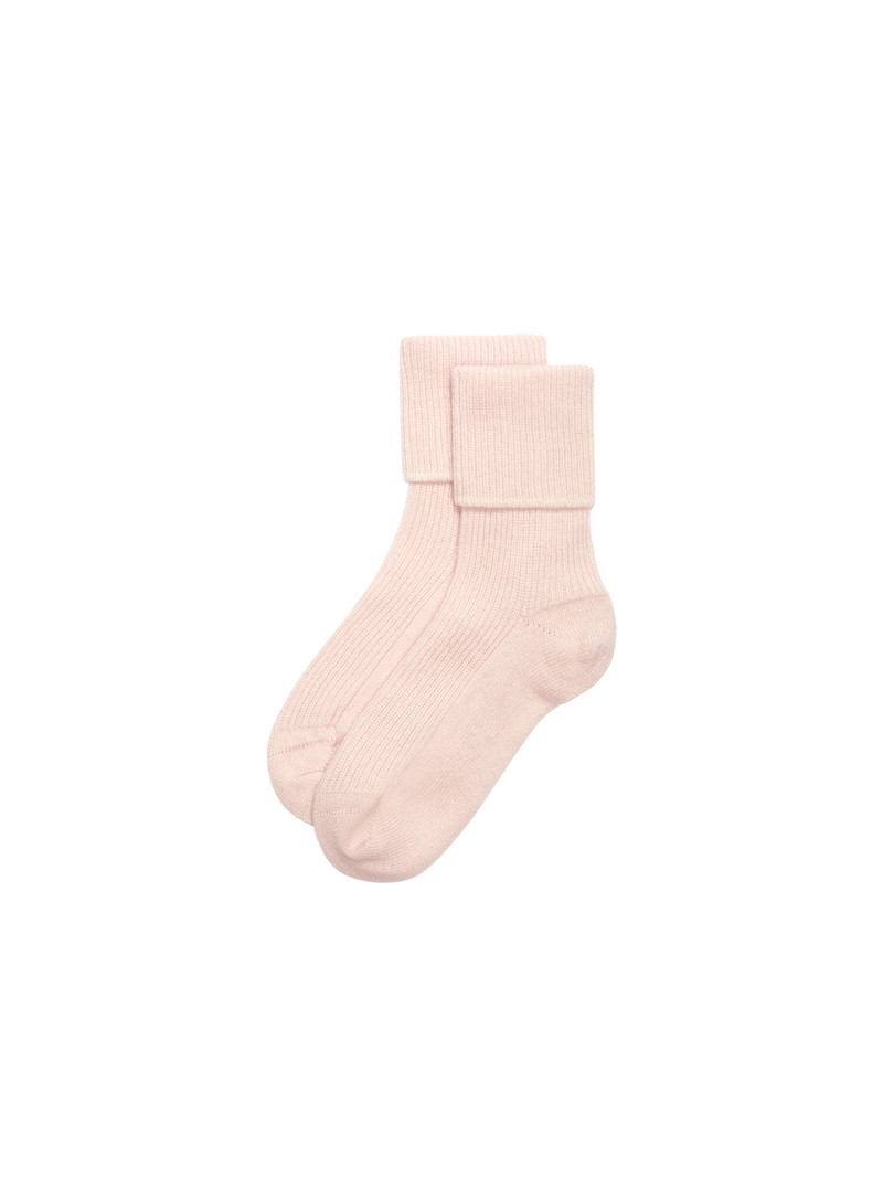PANGAIA Cashmere Bed Socks - Rose Quartz outlook