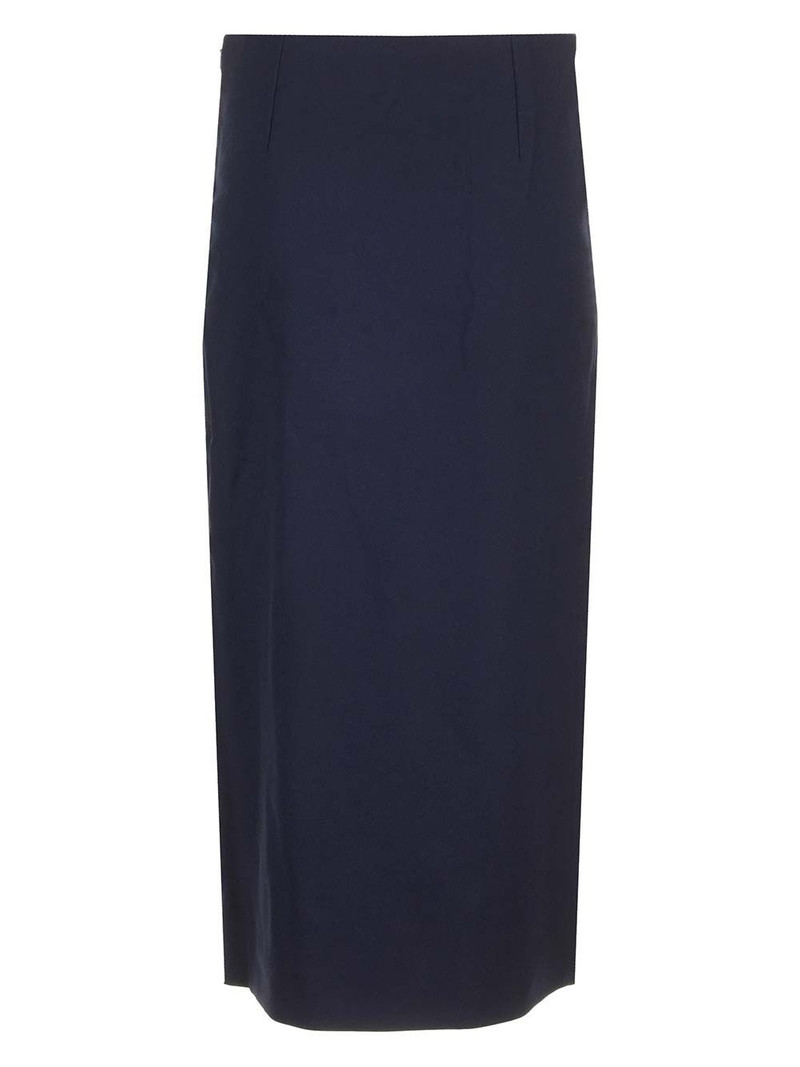 Chloé Wool Midi Skirt Skirts Blue outlook