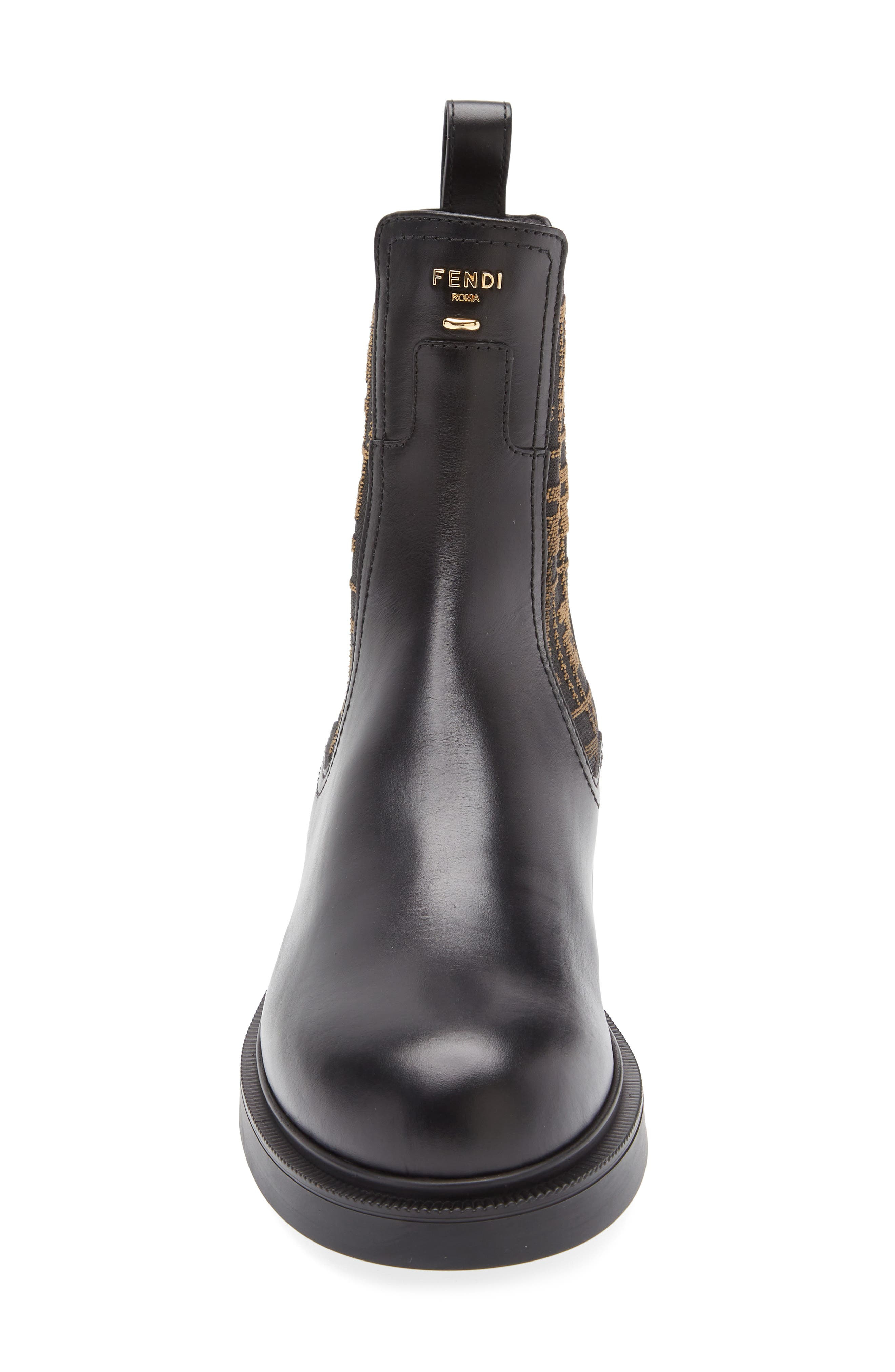 Fendi Filo Chelsea Boot in Nero at Nordstrom - 4