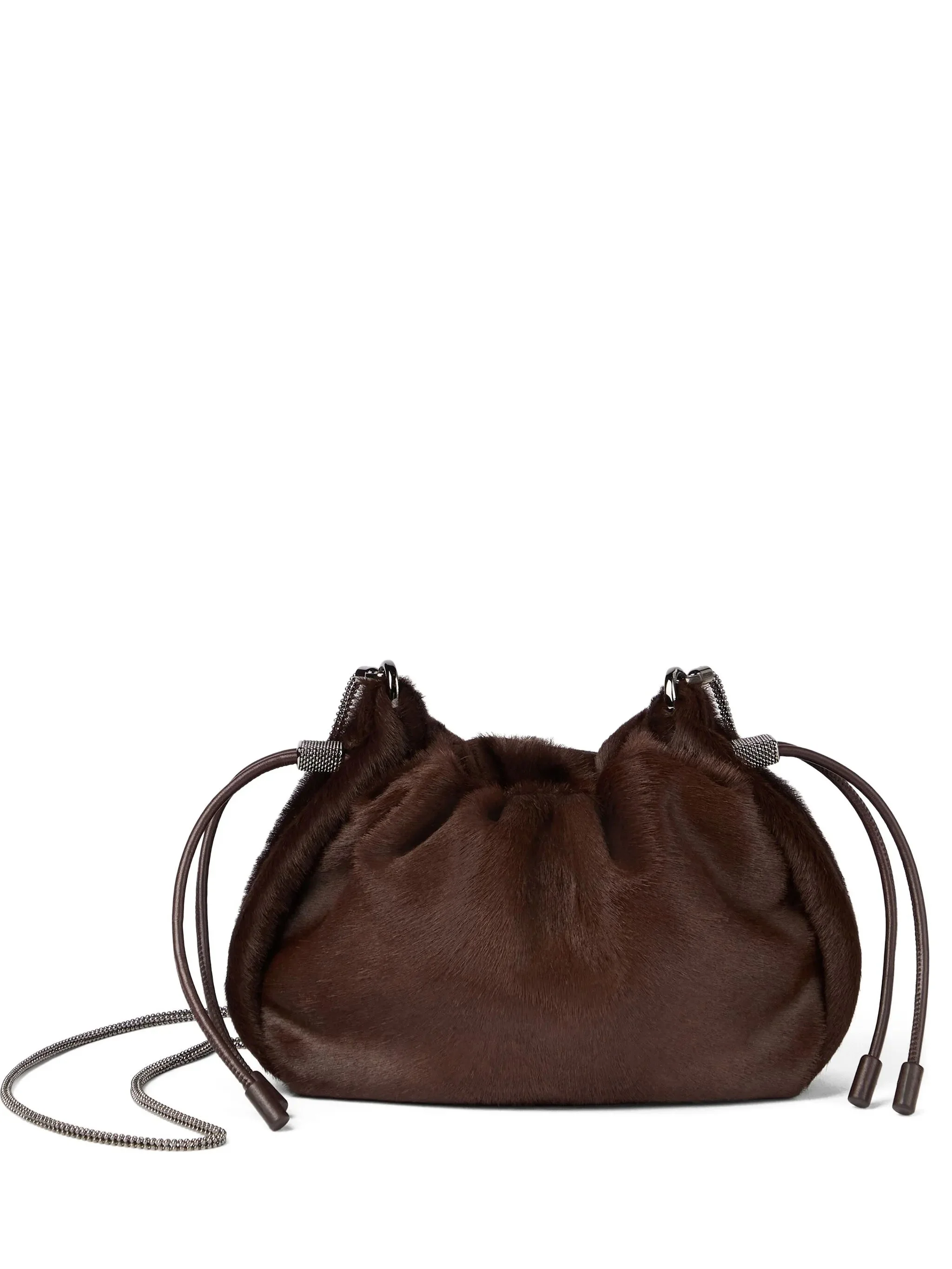 Brunello Cucinelli Mini Mellow Bucket Bag - 1