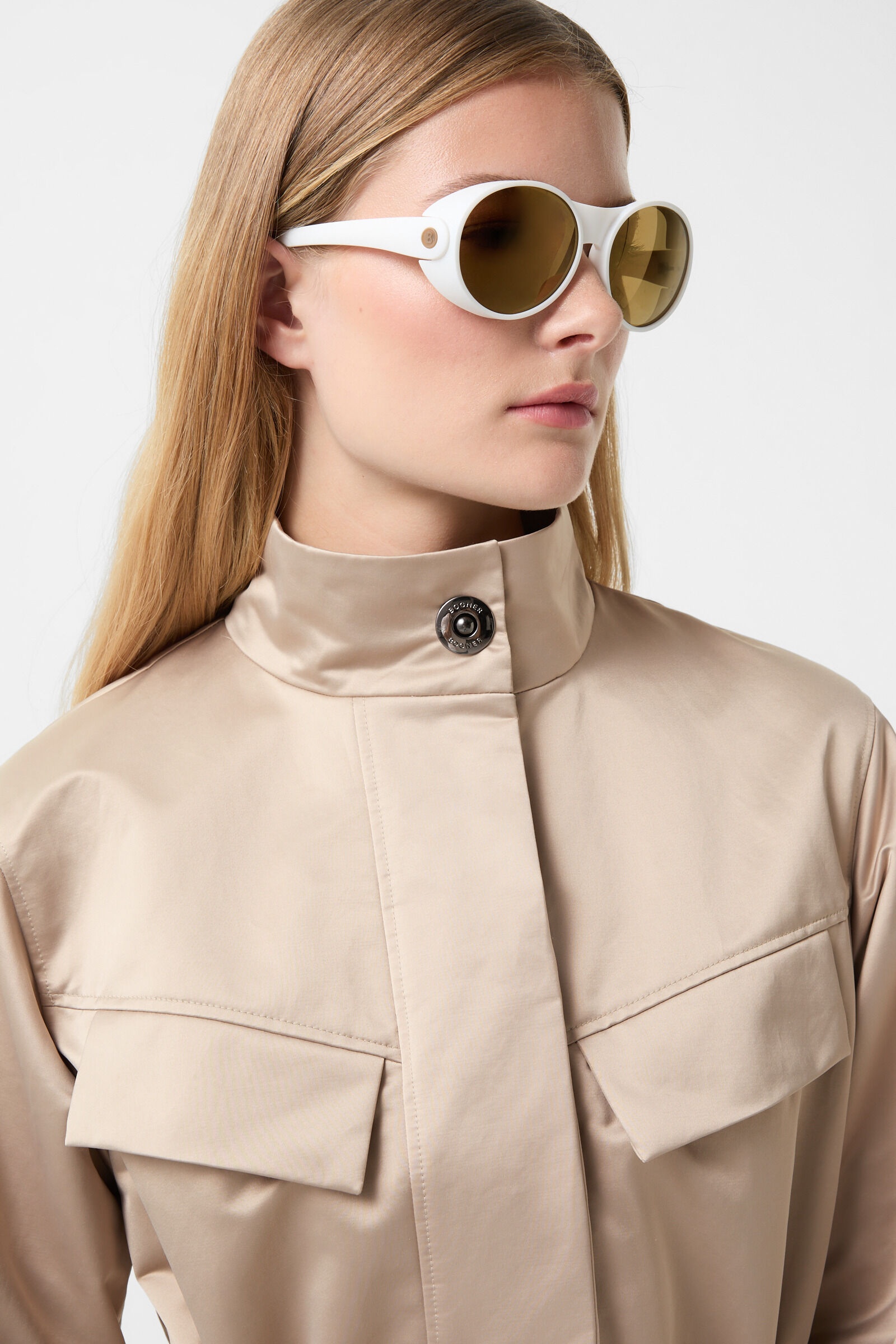 Diamond jacket in Beige - 5