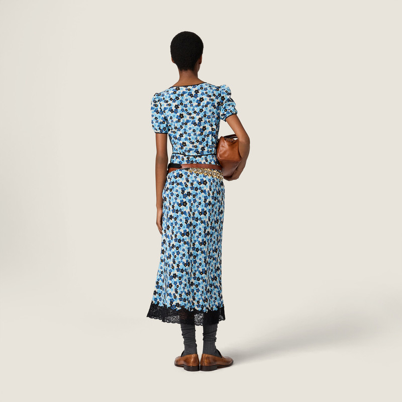 Crêpe de chine dress 3