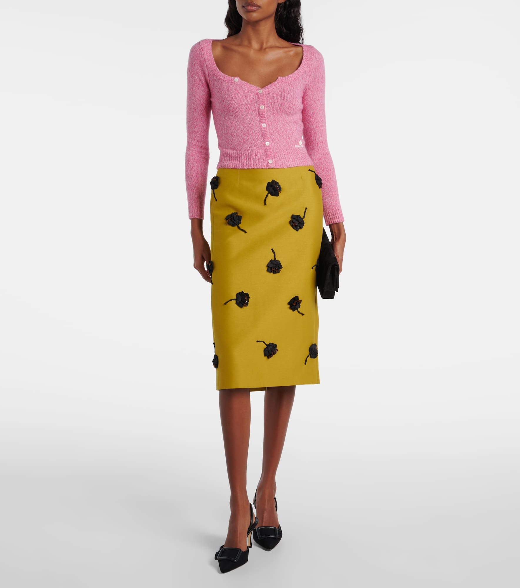 Wool and cashmere-blend cardigan - 2